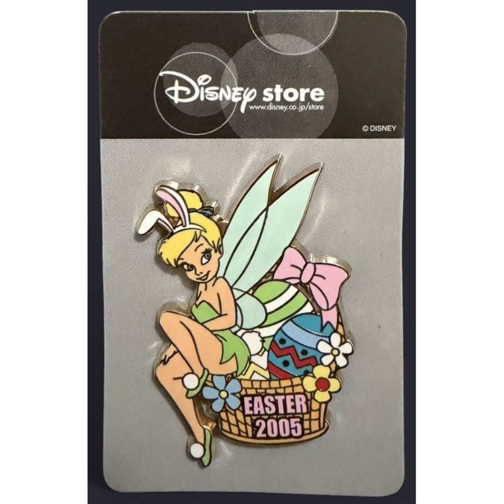 DISNEY JDS JAPAN DISNEY STORE TINKER BELL EASTER 2005 PIN LE 900